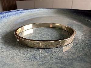 Pulseira Bracelete Estilo Cartier