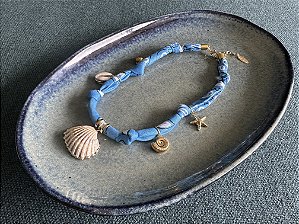 Colar Bandana Pingentes do Mar