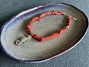 Colar Bandana Cavalo Marinho