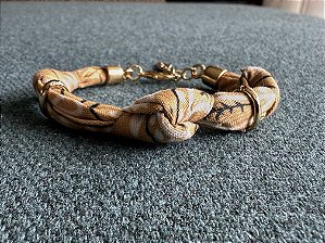 Pulseira Bandana Bege