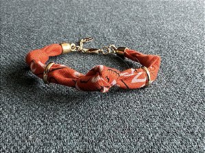 Pulseira Bandana Laranja
