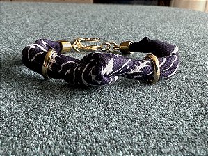 Pulseira Bandana Azul-Marinho