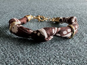 Pulseira Bandana Marrom