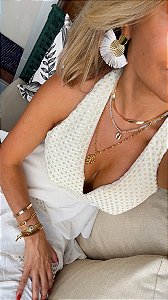 Mix de Colares Brancos com Búzio