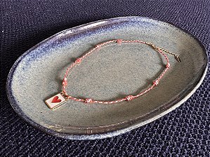 Colar Plaquinha Coração