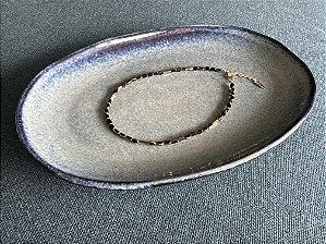 Colar Cristais Facetados Preto