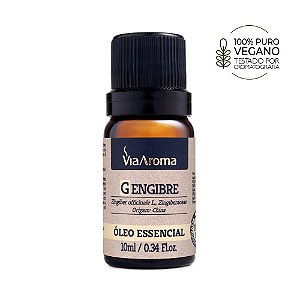 ÓLEO ESSENCIAL GENGIBRE 10ML VIA AROMA