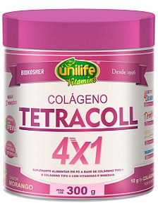 COLÁGENO TETRACOL 4X1 300GR UNILIFE