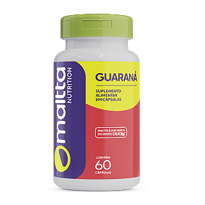 GUARANÁ 60 CÁPSULAS MALTTA
