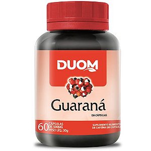 GUARANÁ 60 CÁPSULAS 500MG DUOM