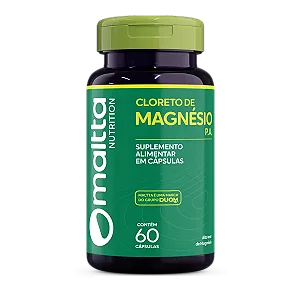 CLORETO DE MAGNÉSIO PA 60 CÁPSULAS 500MG MALTTA
