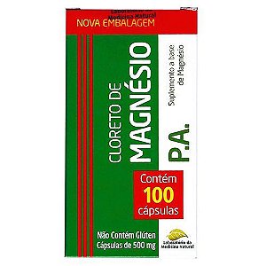 CLORETO DE MAGNÉSIO PA 100 CÁPSULAS MEDINAL