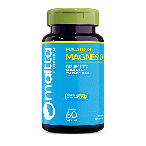 MAGNÉSIO MALATO 60 CÁPSULAS MALTTA