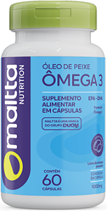 ÔMEGA 3 60 CÁPSULAS 1000 MG MALTTA