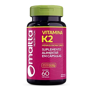 VITAMINA K2 MENAQUINONA (MK7) 60 CÁPSULAS MALTTA