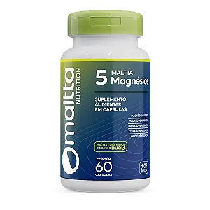 5 MAGNÉSIOS 60 CÁPSULAS MALTTA