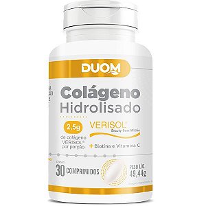 COLÁGENO HIDROLISADO VERISOL 60 COMPRIMIDOS DUOM