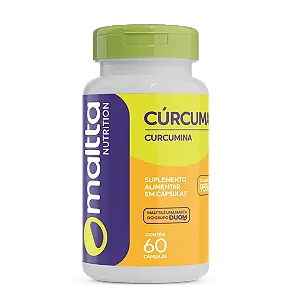 CURCUMA - ACAFRÃO - 60 CÁPSULAS MALTTA
