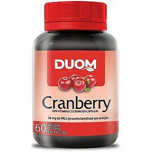 CRANBERRY 60 CÁPSULAS 550 MG DUOM