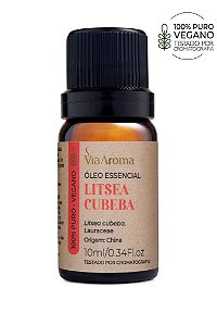 ÓLEO ESSENCIAL LITSEA CUBEBA10ML VIA AROMA