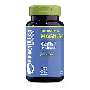 TAURATO DE MAGNESIO 60 CÁPSULAS MALTTA