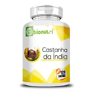 Castanha da Índia 120 Cápsulas 500mg Bionutri