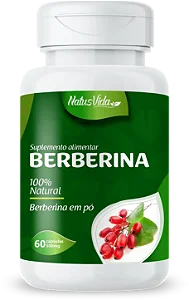 BERBERINA 60 CÁPSULAS 500MG NATUSVIDA