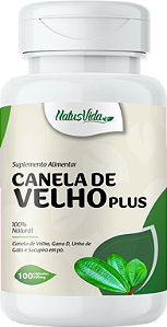 CANELA DE VELHO PLUS 100 CÁPSULAS 500MG NATUSVIDA