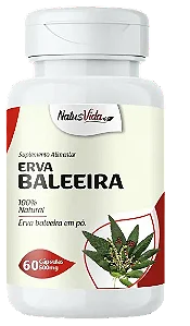 ERVA BALEEIRA 60 CÁPSULAS 500MG NATUSVIDA
