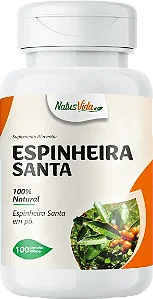 ESPINHEIRA SANTA 100 CÁPSULAS 500MG NATUSVIDA