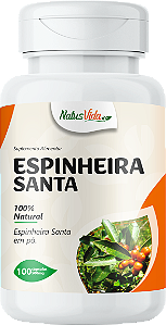 ESPINHEIRA SANTA 100 CÁPSULAS 500MG NATUSVIDA