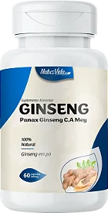 GINSENG 60 CÁPSULAS 500MG NATUSVIDA