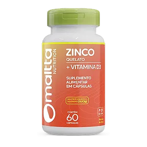ZINCO+D3 60 CÁPSULAS MALTTA