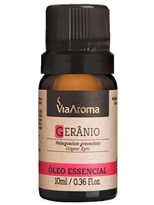 ÓLEO ESSENCIAL GERÂNIO 10ML VIA AROMA