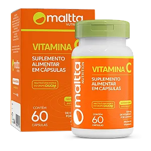 VITAMINA C 500MG 60 CÁPSULAS MALTTA