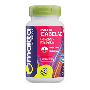 MALTTA CABELÃO 60 CAPSULAS