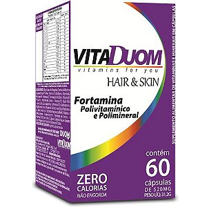 VITADUOM HAIR & SKIN 520 MG 60 CÁPSULAS DUOM