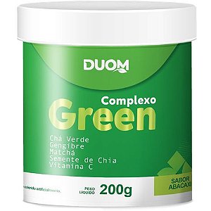 COMPLEXO GREEN SABOR ABACAXI 200G DUOM
