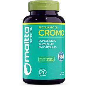 PICOLINATO DE CROMO 120 CÁPSULAS MALTTA