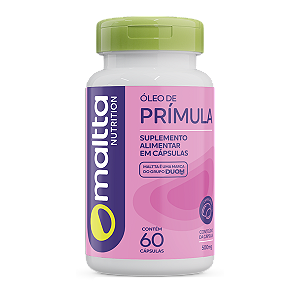 ÓLEO DE PRÍMULA 500MG 60 CÁPSULAS MALTTA