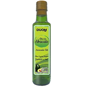 ÓLEO DE ABACATE PRENSADO À FRIO 250ML DUOM