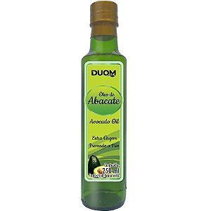 ÓLEO DE ABACATE PRENSADO À FRIO 250ML DUOM