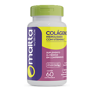 COLÁGENO COM VITAMINA C 1000MG 60 CÁPSULAS MALTTA