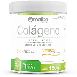 COLÁGENO HIDROLISADO VERISOL SABOR LIMÃO SICILIANO 150G (MALTTA) DUOM