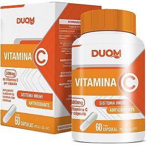 VITAMINA C 550 MG 60 CÁPSULAS DUOM