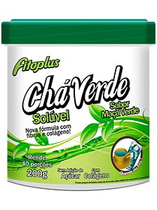 CHÁ VERDE SOLÚVEL COM MAÇA 200 G DUOM