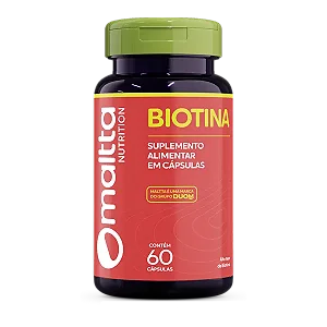 BIOTINA 60 CÁPSULAS MALTTA