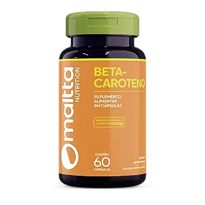BETACAROTENO 60 CÁPSULAS MALTTA