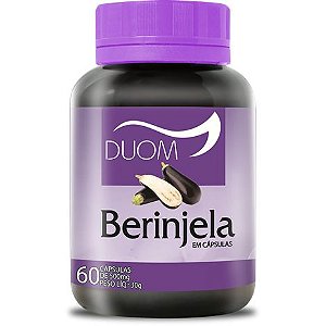 BERINJELA 500 MG 60 CÁPSULAS DUOM