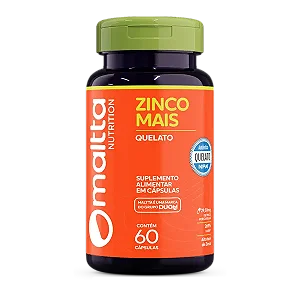 ZINCO MAIS QUELATO 60 CAPSULAS MALTTA